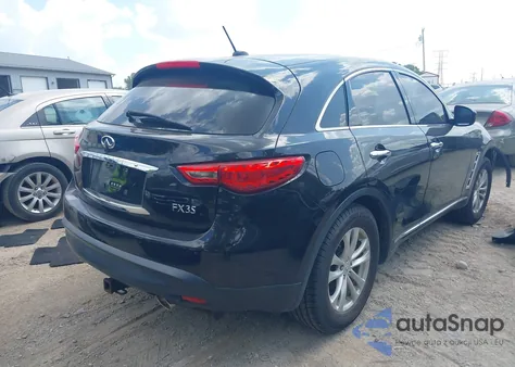 2011 Infiniti Fx35 from USA, damaged, VIN JN8AS1MW7BM730149